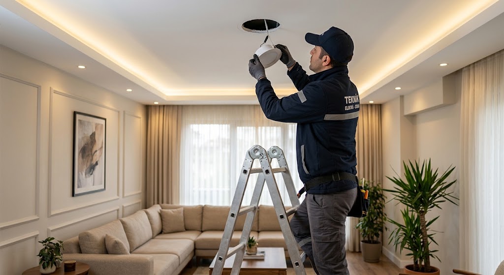LED spot aydınlatma montajı